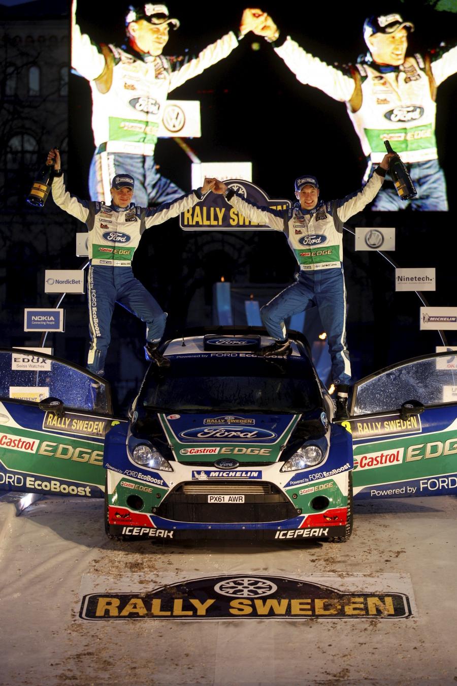  Ford Fiesta WRC Rally of Sweden 2012 года  (фото 3 из 12)
